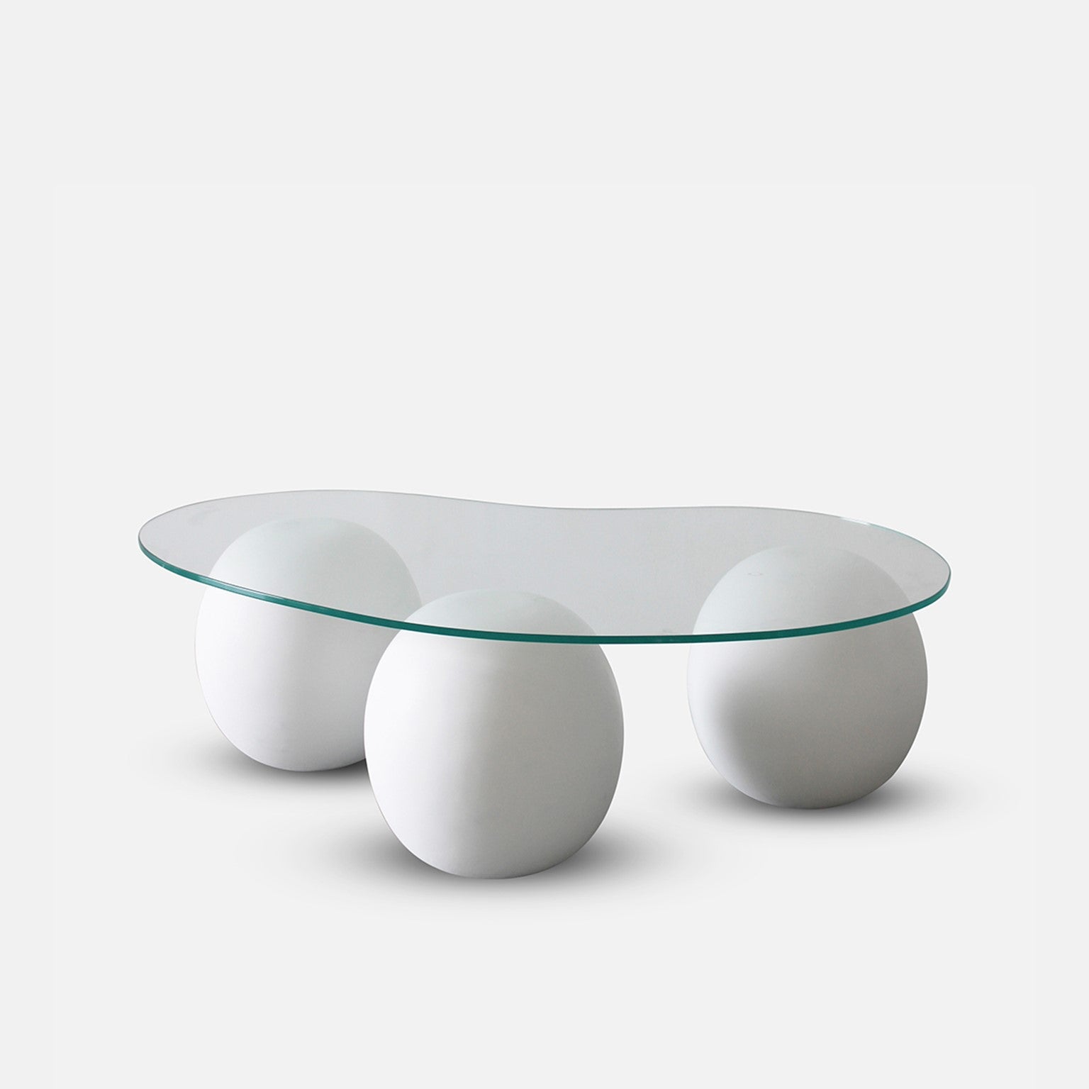 3 Balls Coffee Table - Glass Top